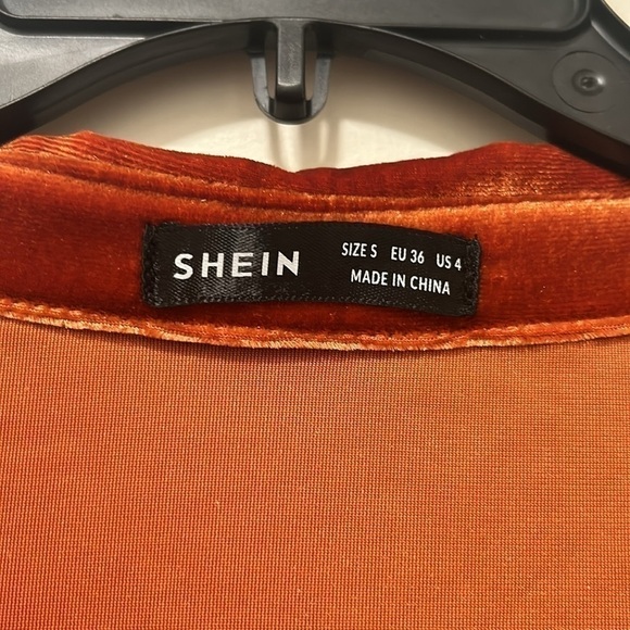 shein size small orange long sleeve! - Picture 3 of 4